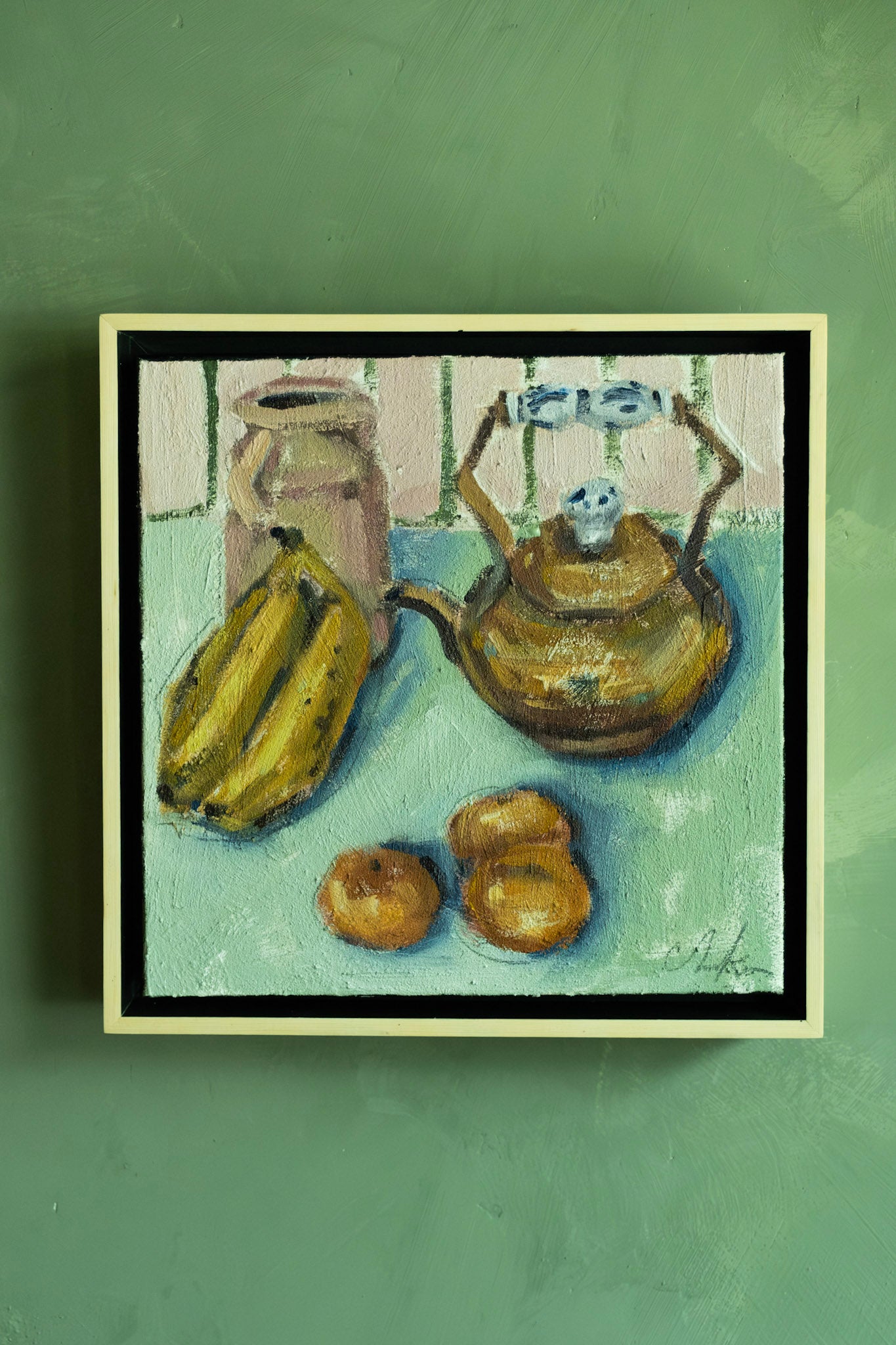 Still Life Painting IV by Chanel Kruezer 12" x 12"