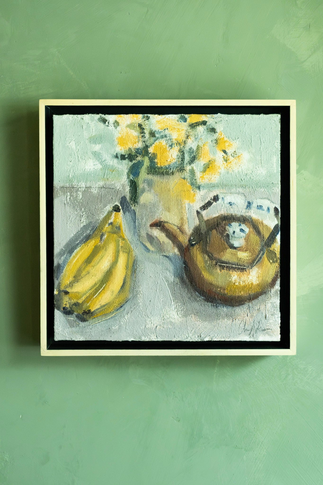 Still Life Painting II by Chanel Kruezer 12" x 12"